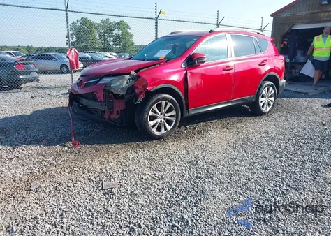 2013 Toyota Rav4 Limited из США, поврежденный, VIN 2T3DFREV3DW045430